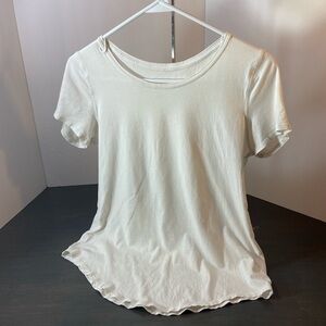 Lululemon Classic White Short Sleeve Women's Tee